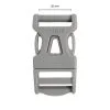Steckschnalle 20 Mm Single Adjust - Boucle Enfichable