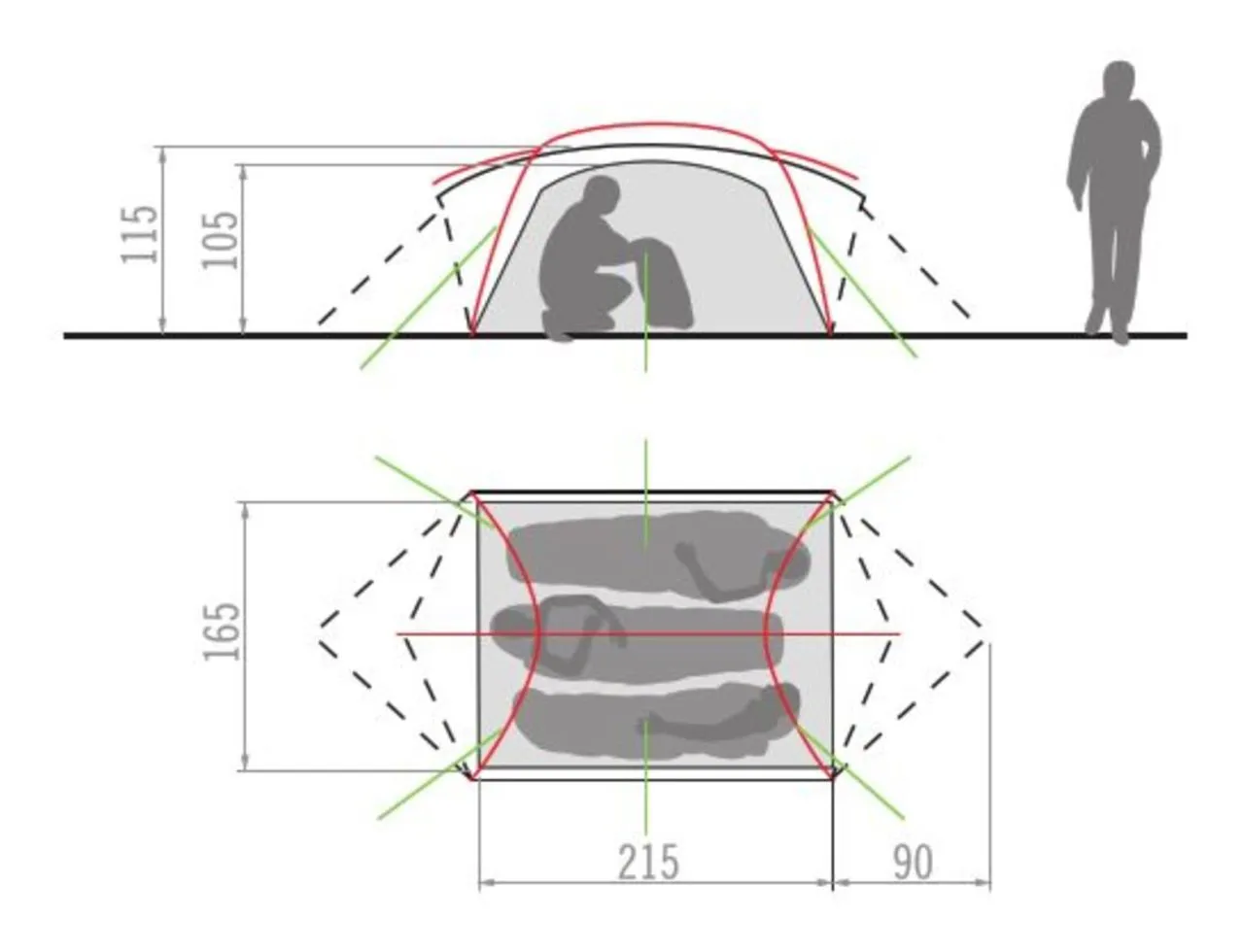 Mark UL 3 Personnes - Tente Montagne – Image 2