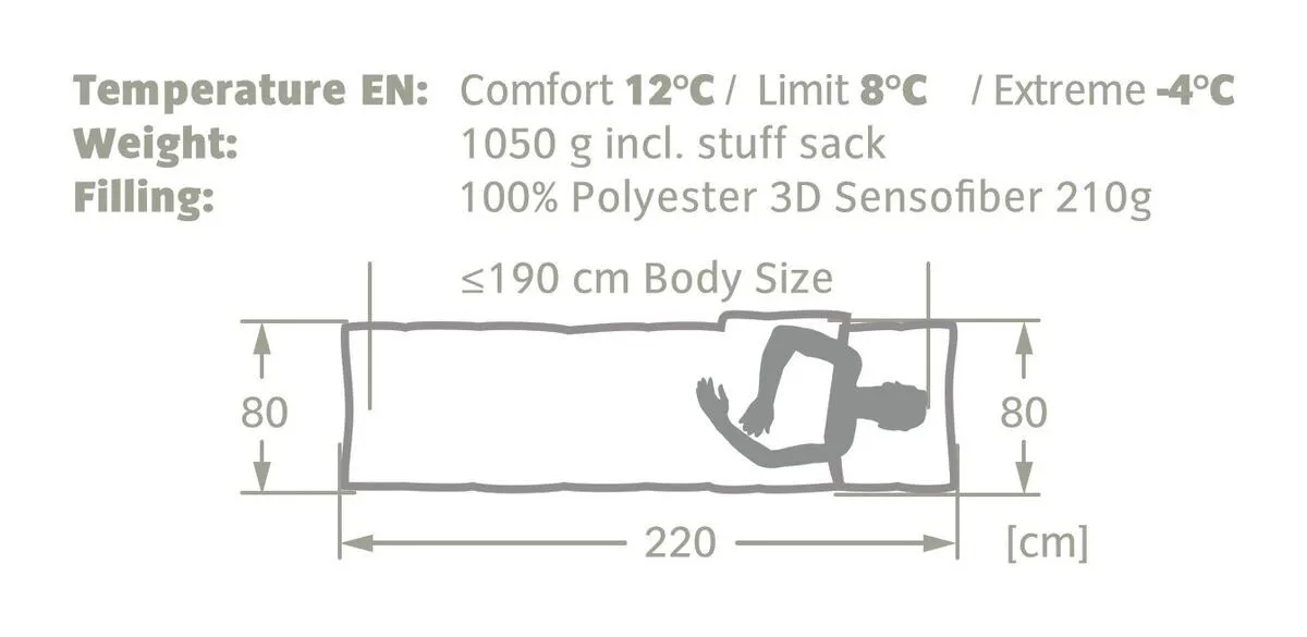Navajo 100 - Sac De Couchage Synthétique – Image 3