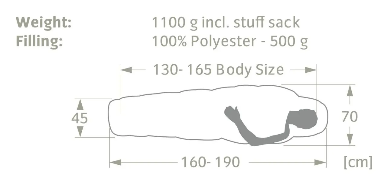 Kobel Adjust 500 - Sac De Couchage Synthétique – Image 2