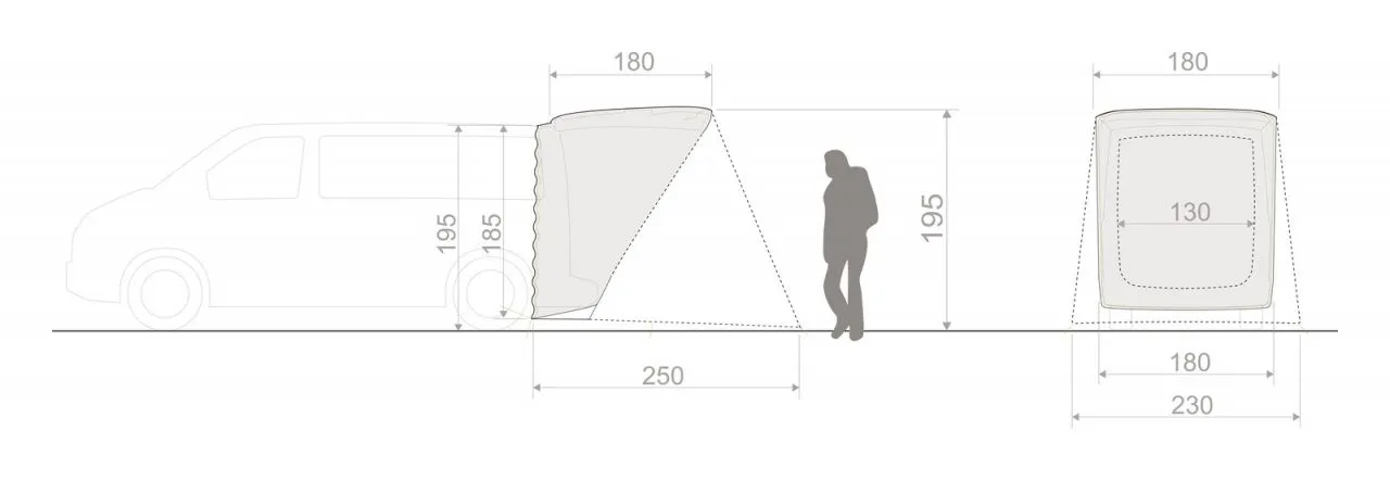 Drive Van Trunk - Tente Voiture – Image 3