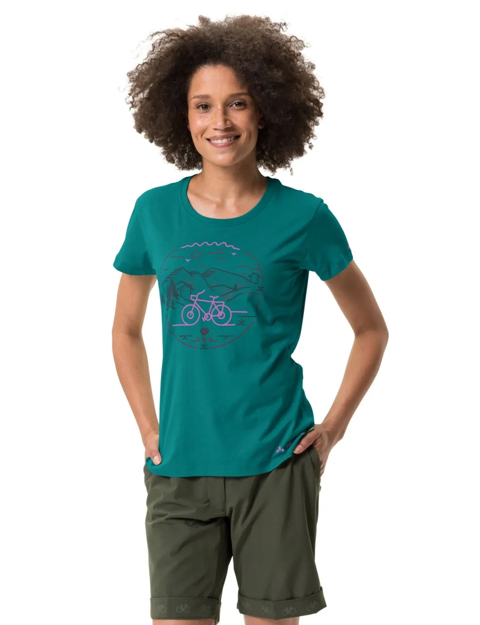 Cyclist V T-Shirt Femmes – Image 2