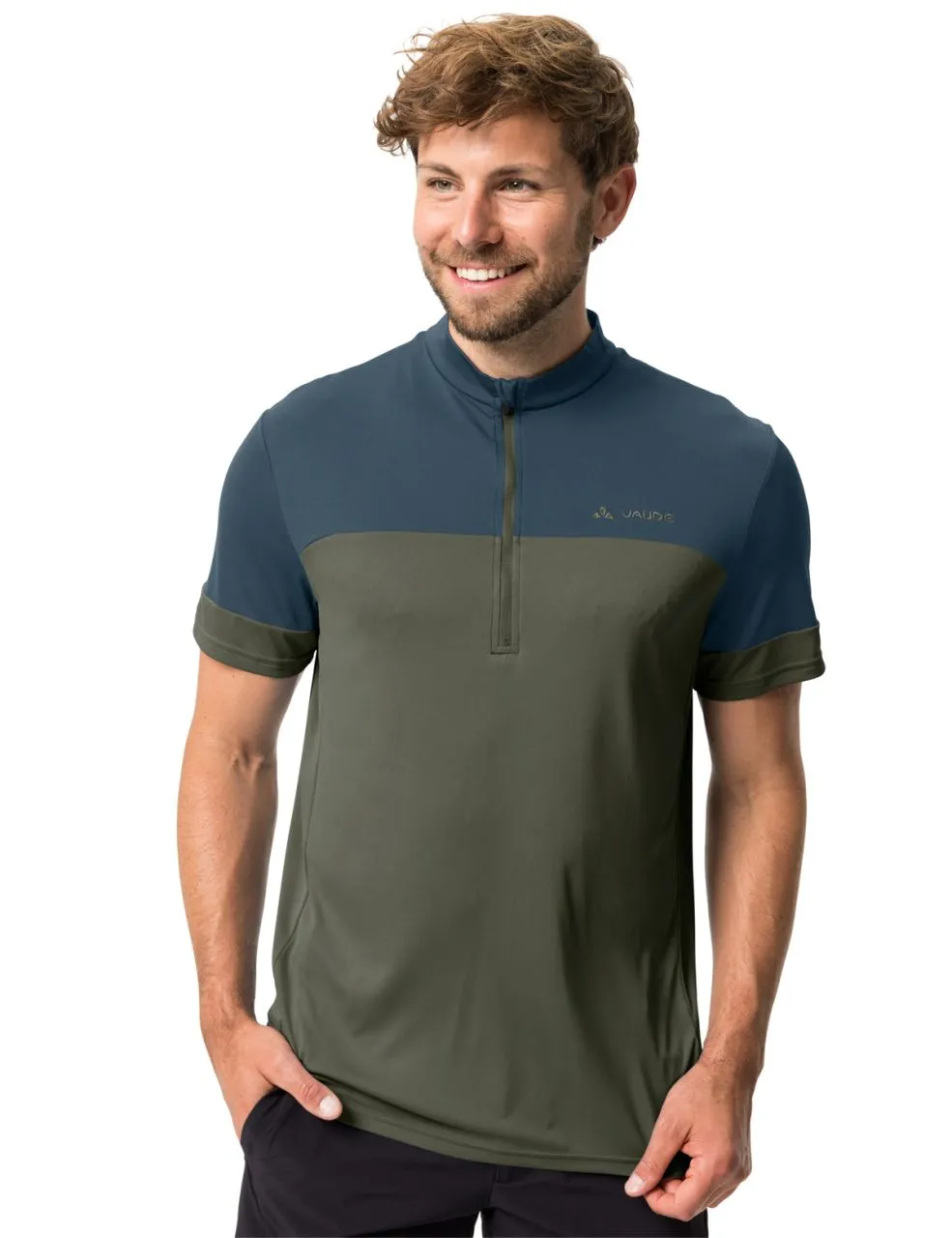 Escape T-shirt Cycliste Col Zippé Homme – Image 2