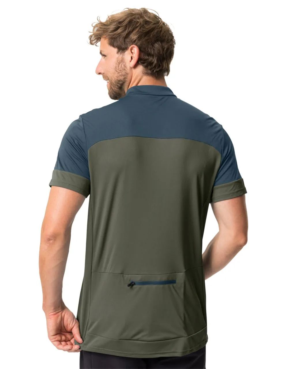 Escape T-shirt Cycliste Col Zippé Homme – Image 3