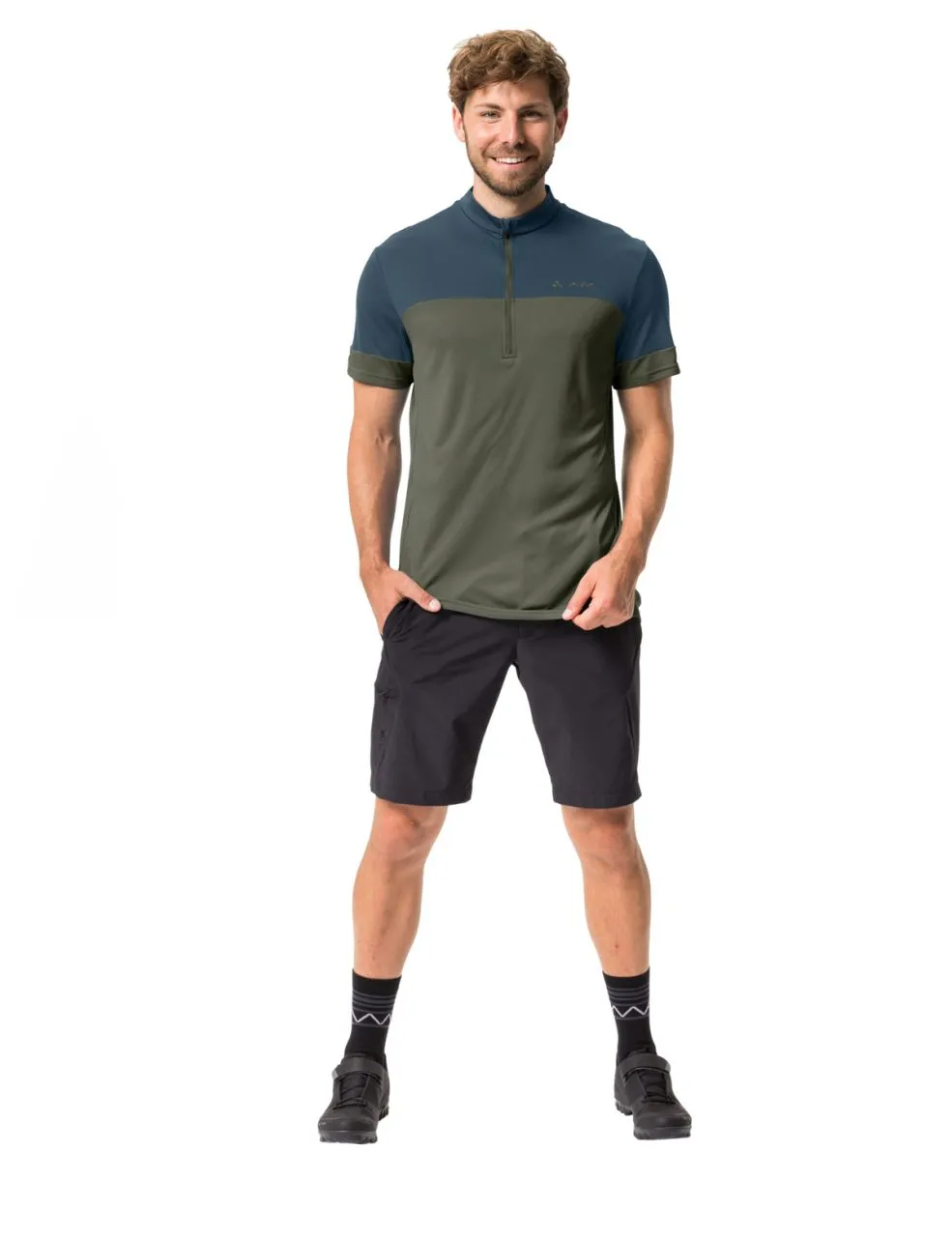 Escape T-shirt Cycliste Col Zippé Homme – Image 7