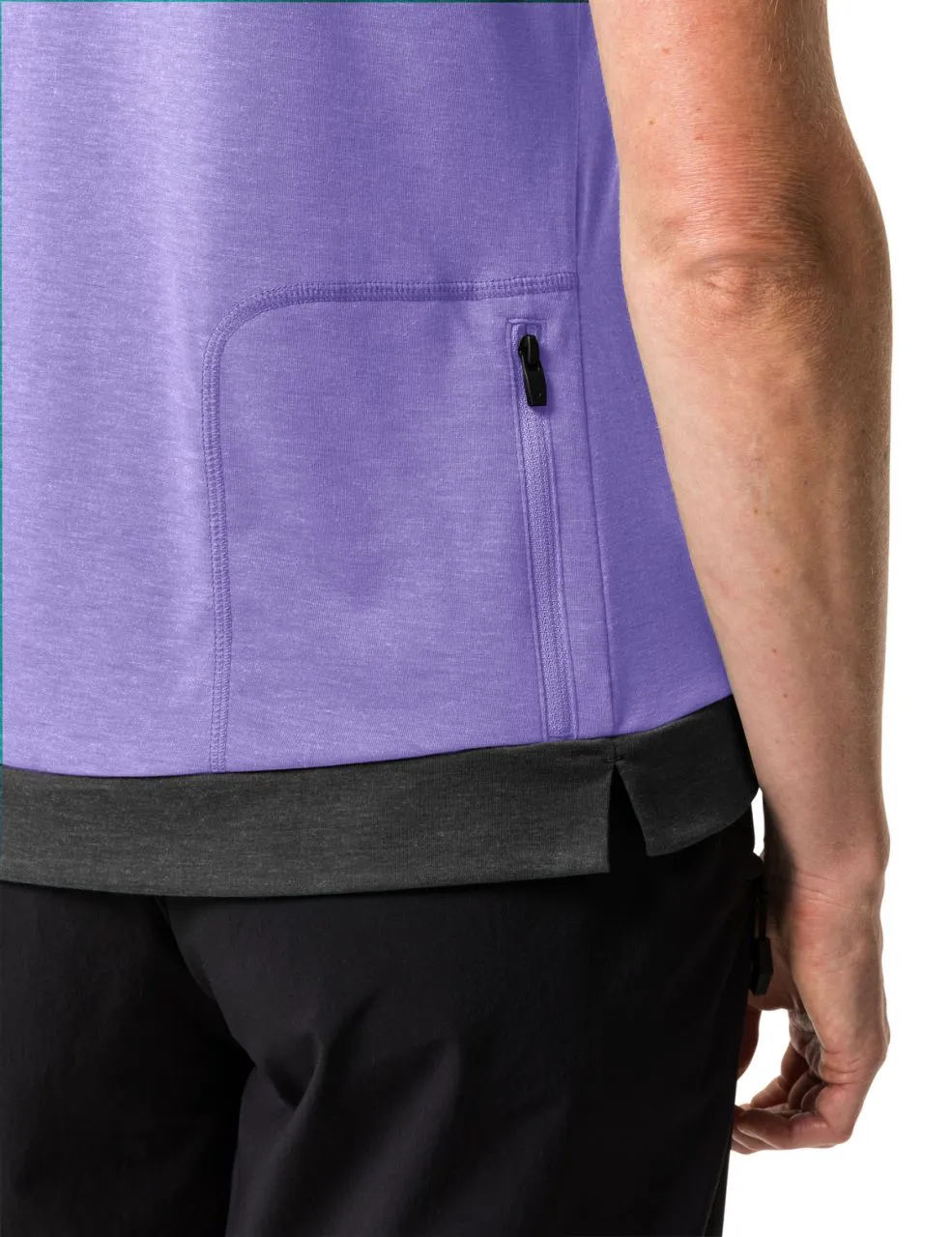 Altissimo T-shirt Cycliste Col Zippé Femme – Image 6