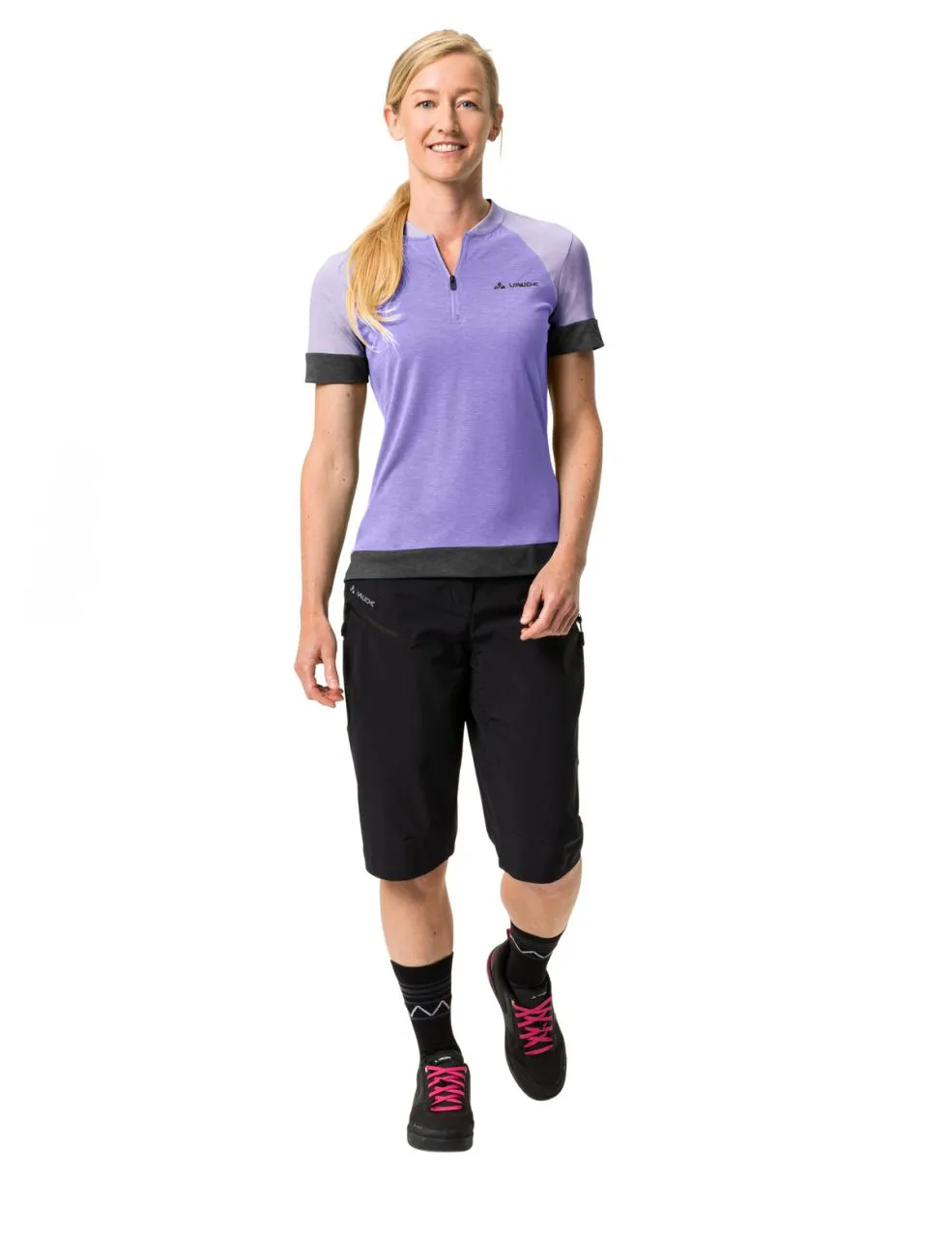 Altissimo T-shirt Cycliste Col Zippé Femme – Image 7