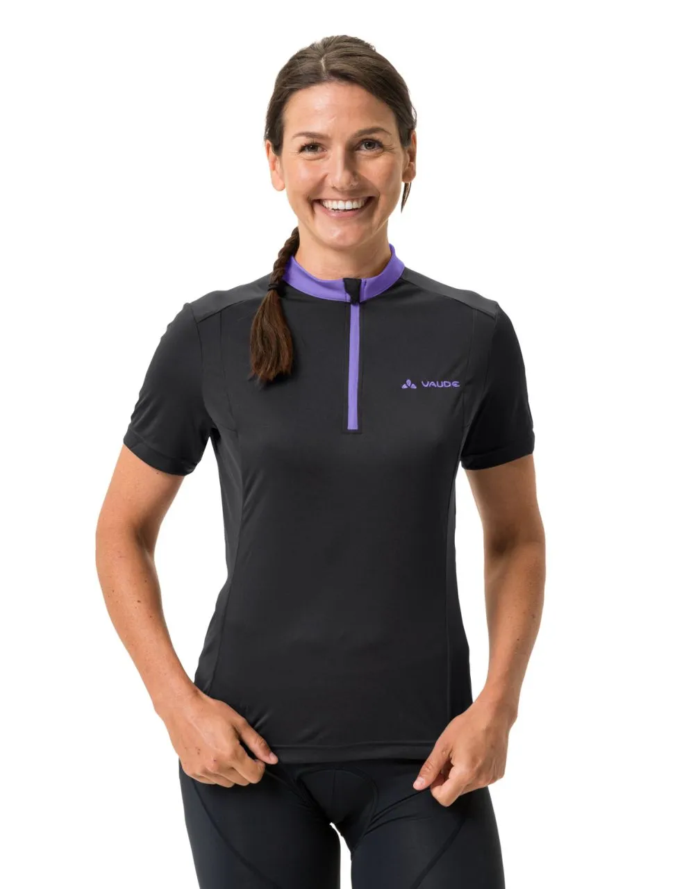 Escape T-shirt Cycliste Col Zippé Femme – Image 2