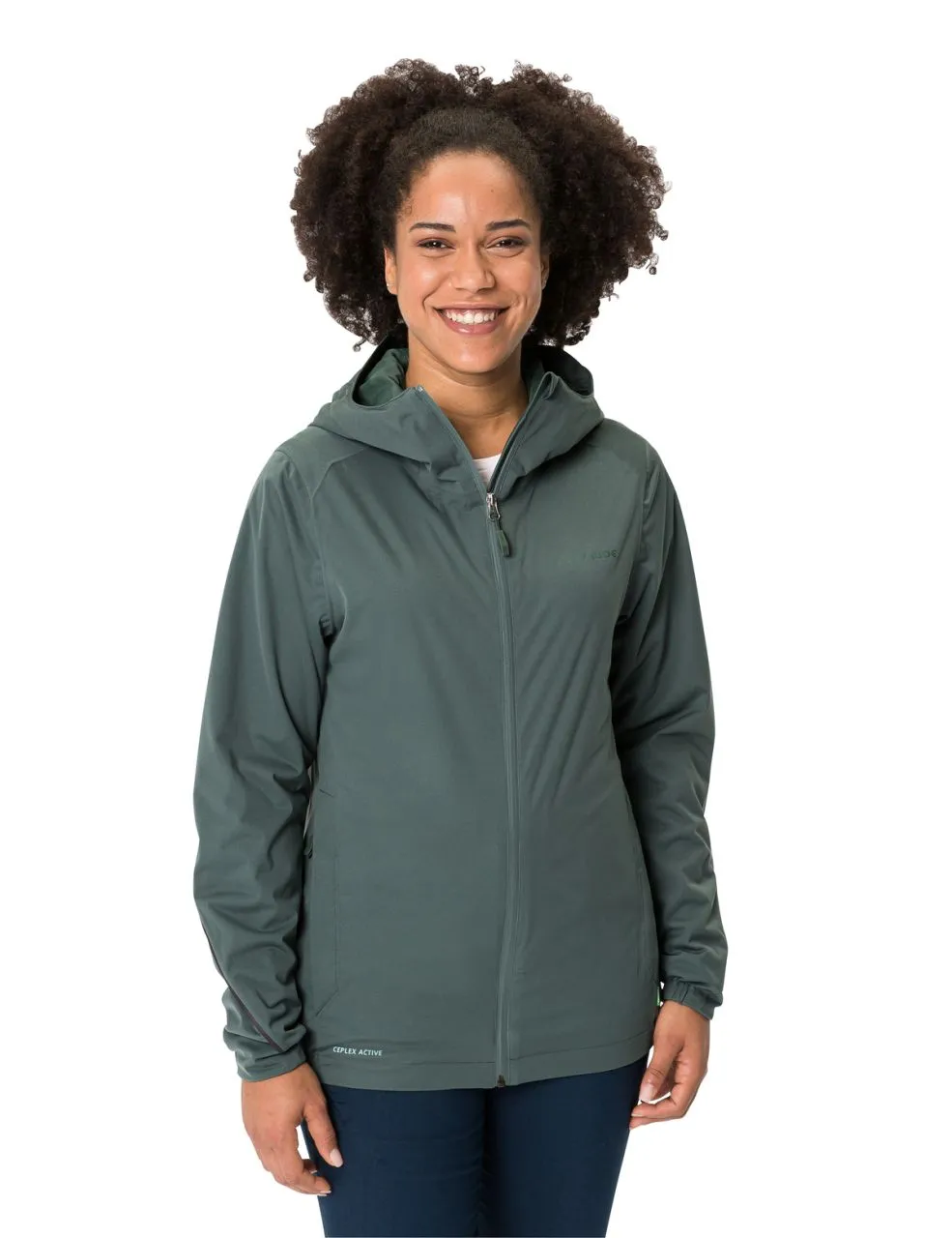 Livigno Veste De Pluie Cycliste Zippé Femme – Image 2