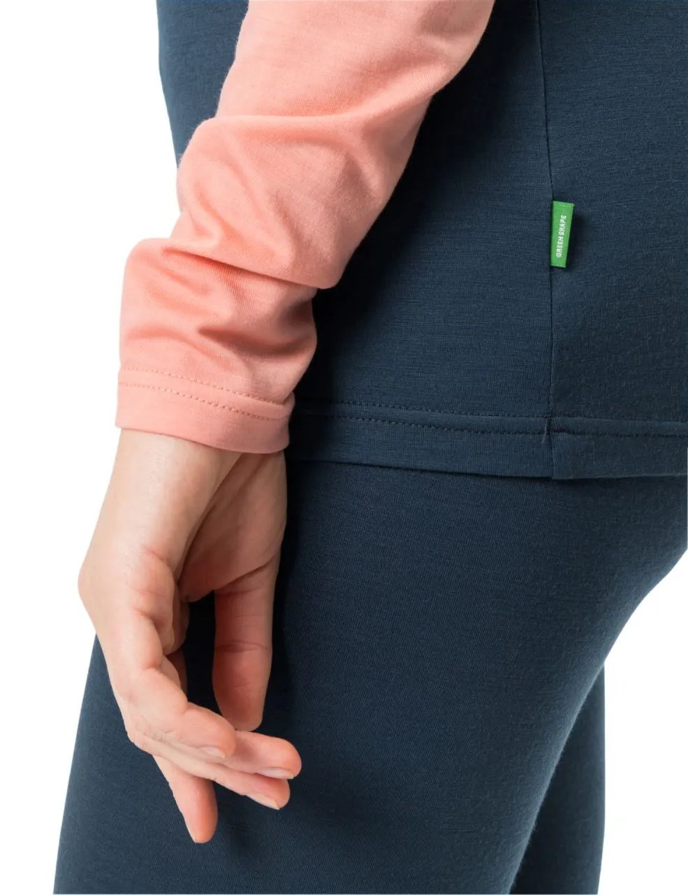 Monviso T-shirt Mérinos Zippé Manches Longues Femme – Image 6