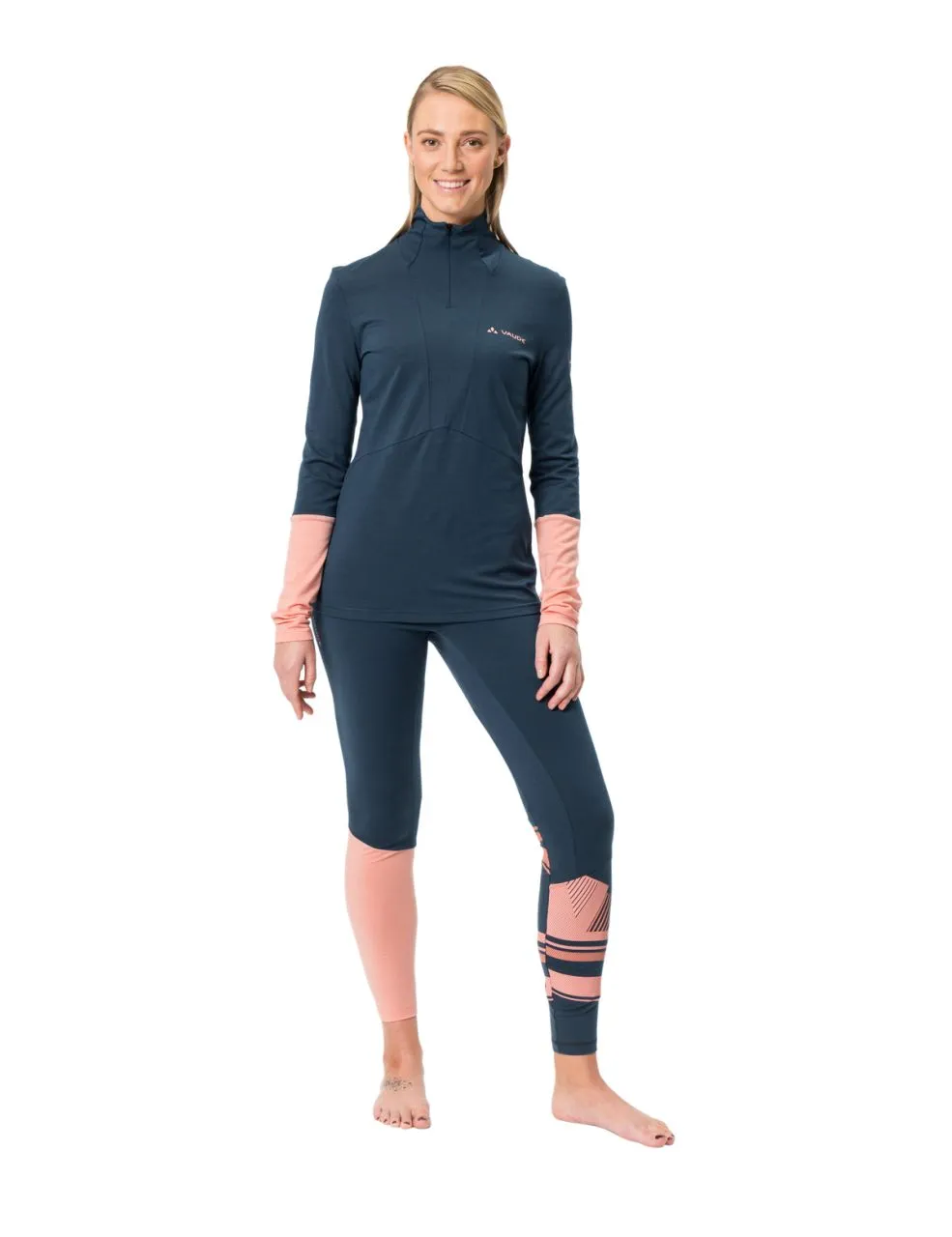 Monviso T-shirt Mérinos Zippé Manches Longues Femme – Image 7