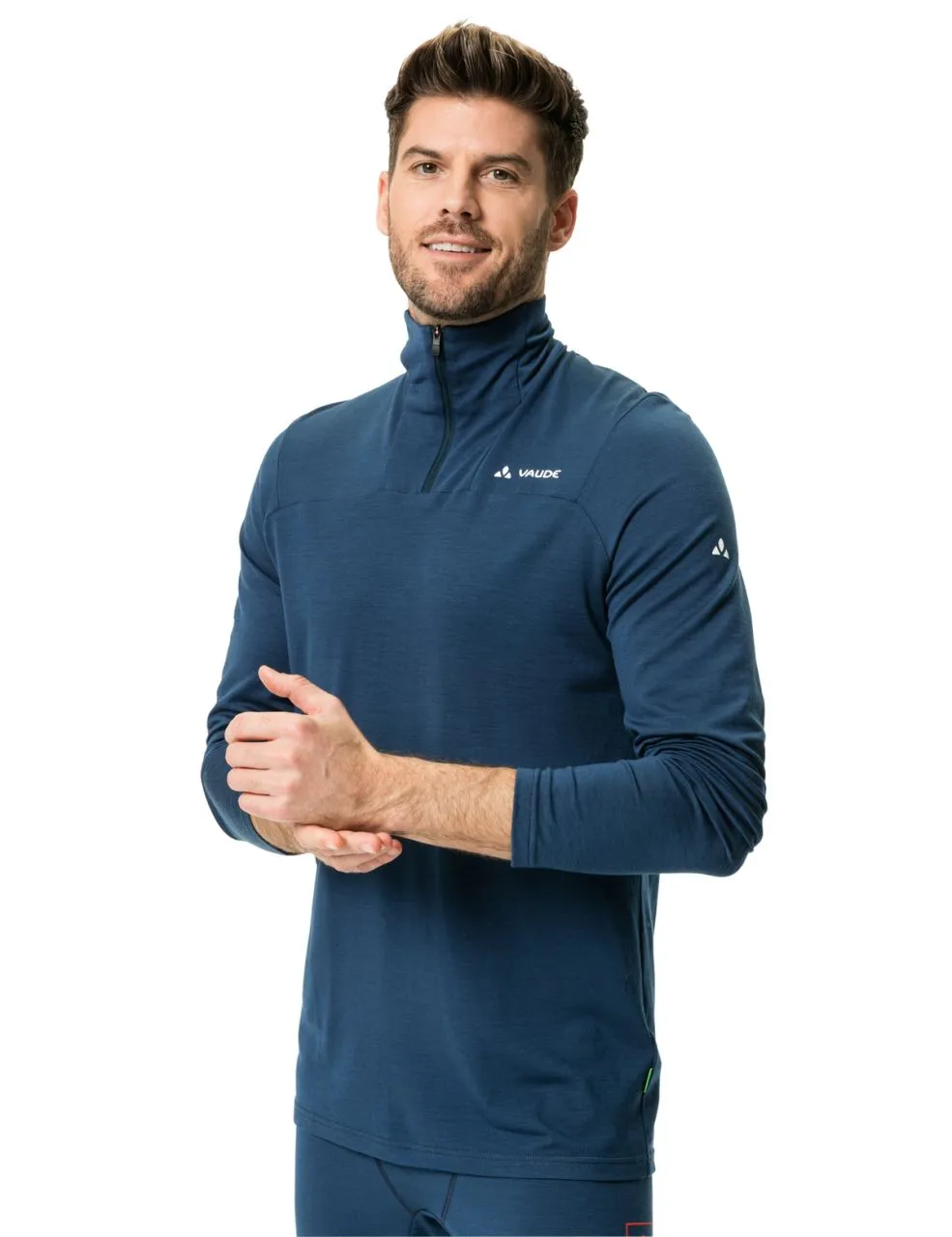 Monviso T-shirt Mérinos Zippé Manches Longues Homme – Image 2