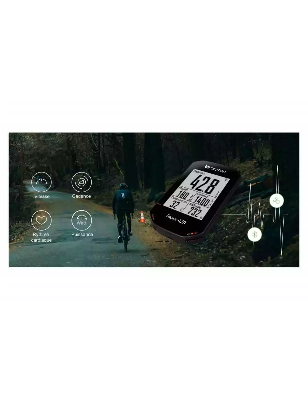 Compteur Bryton Rider 420 E (sans Capteur) – Image 7