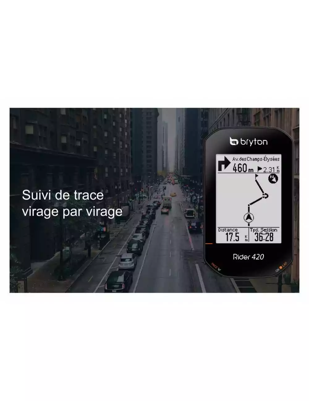 Compteur Bryton Rider 420 E (sans Capteur) – Image 10